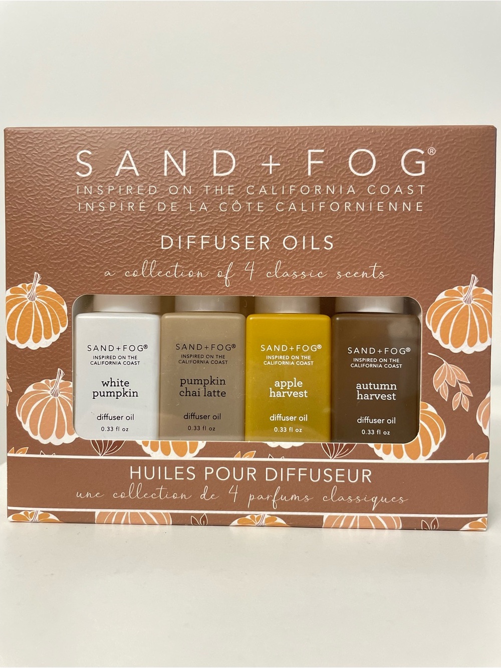 SAND + FOG Diffuser Oils Set - Collection of 4 Classic Autumn Scents